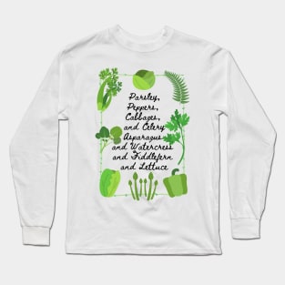 Greens - Into the Woods Musical Long Sleeve T-Shirt